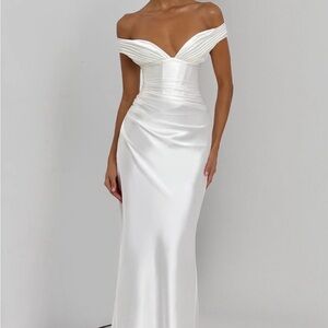 AURELIA MAXI DRESS - IVORY